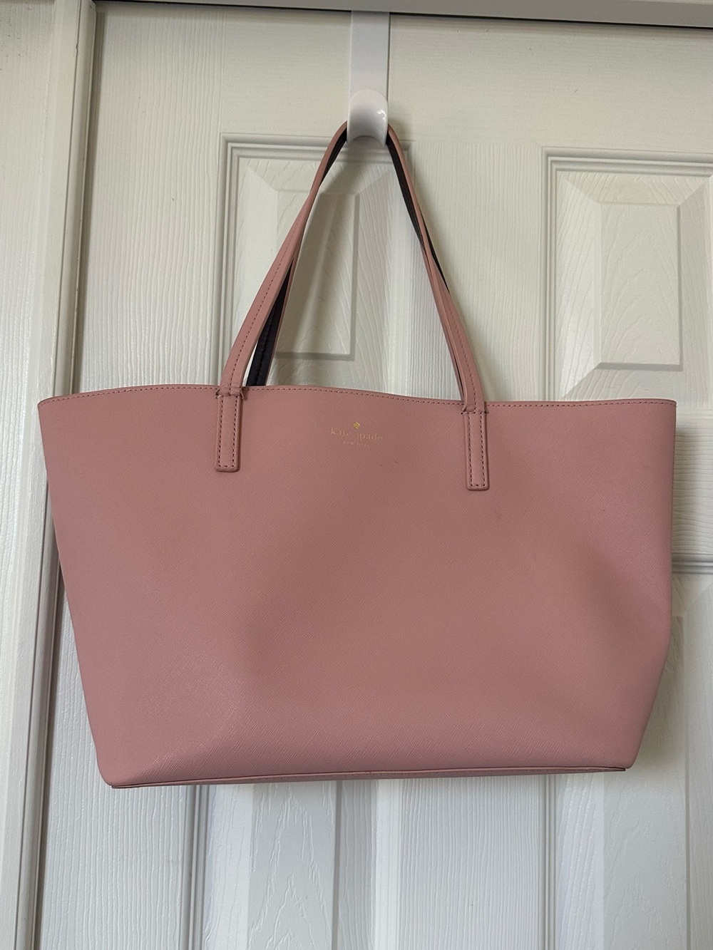 kate spade Blush Pink Saffiano Leather Tote
